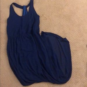 Blue maxi dress